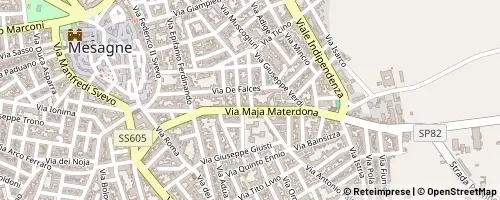 Mappa Mesagne