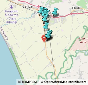 Mappa Km. 79.800 Strada Statale 18 c, 84025 Eboli SA, Italia (2.967)