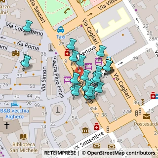 Mappa Piazza Pino Piras, 07041 Alghero SS, Italia (0.012)