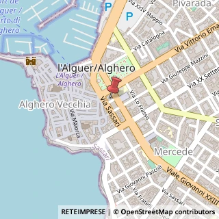 Mappa Via Genova, 10, 07041 Alghero, Sassari (Sardegna)