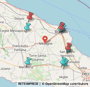 Mappa Via Savoia, 72023 Mesagne BR, Italia (17.67273)