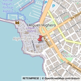 Mappa Via Gilbert Ferret, 86, 07041 Alghero, Sassari (Sardegna)
