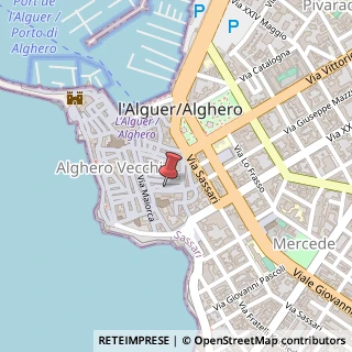 Mappa Via Gilbert Ferret, 86, 07041 Alghero, Sassari (Sardegna)
