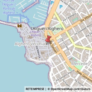 Mappa Via Ambrogio Machin, 30, 07041 Alghero, Sassari (Sardegna)
