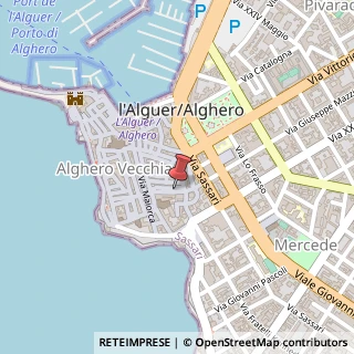 Mappa Via Gilbert Ferret, 100, 07041 Alghero, Sassari (Sardegna)