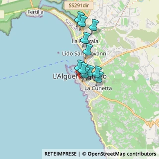 Mappa Via Simon, 07041 Alghero SS, Italia (1.32364)