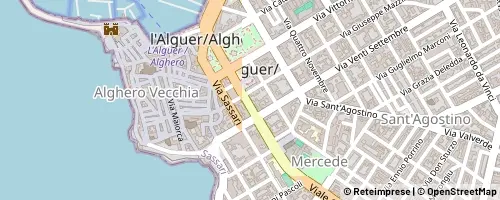 Mappa Alghero