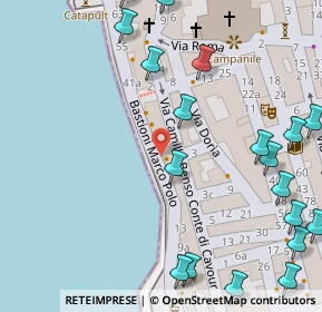 Mappa Via Camillo Benso Conte di Cavour, 07041 Alghero SS, Italia (0.1025)