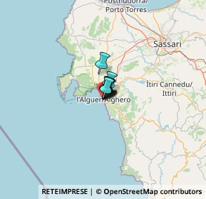 Mappa Via Camillo Benso Conte di Cavour, 07041 Alghero SS, Italia (32.22143)