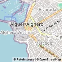 Karte Alghero