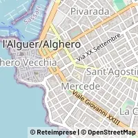 Kaart Alghero