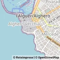 Kaart Alghero