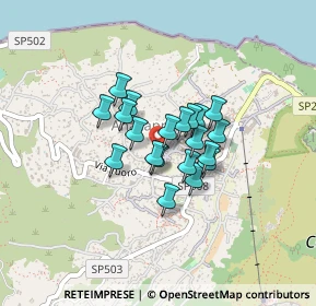 Mappa Primo Vico Boffe, 80071 Anacapri NA, Italia (0.282)