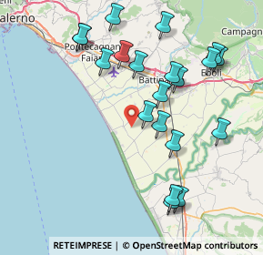 Mappa Via Tempa delle Craste, 84025 Eboli SA, Italia (9.086)