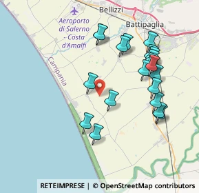 Mappa Via Tempa delle Craste, 84025 Eboli SA, Italia (4.154)