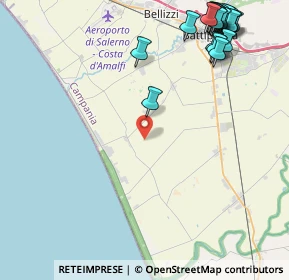 Mappa Via Tempa delle Craste, 84025 Eboli SA, Italia (6.5035)