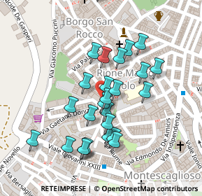 Mappa Via Bellini, 75024 Montescaglioso MT, Italia (0.10769)