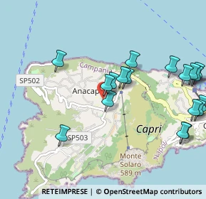 Mappa 80071 Anacapri NA, Italia (1.245)