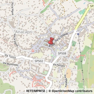 Mappa 144 Via Orlando, Anacapri, NA 80071, 80071 Anacapri NA, Italia, 80071 Anacapri, Napoli (Campania)