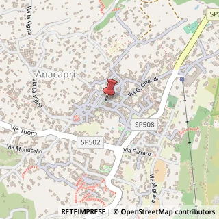 Mappa Via Trieste e Trento, 30, 80071 Anacapri, Napoli (Campania)