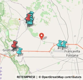 Mappa Contrada Tagliavanti, 72021 Francavilla Fontana BR, Italia (4.646)