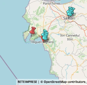 Mappa Via Alcide De Gasperi, 07041 Alghero SS, Italia (31.885)