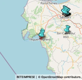 Mappa Via Alcide De Gasperi, 07041 Alghero SS, Italia (22.735)