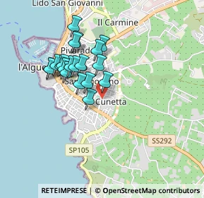 Mappa Via Alcide De Gasperi, 07041 Alghero SS, Italia (0.8325)