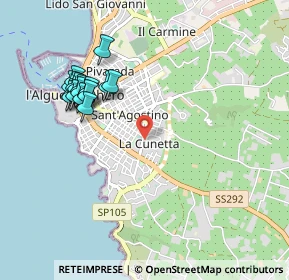 Mappa Via Alcide De Gasperi, 07041 Alghero SS, Italia (1.08529)