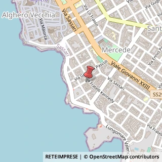 Mappa Via Ugo Foscolo, 13, 07041 Alghero, Sassari (Sardegna)