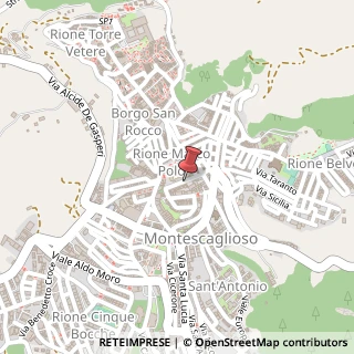 Mappa Via Gioacchino Rossini, 8, 75024 Montescaglioso, Matera (Basilicata)