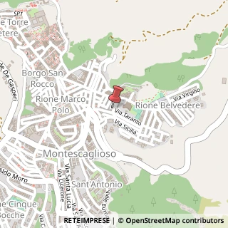 Mappa Via zara 15, 75024 Montescaglioso, Matera (Basilicata)