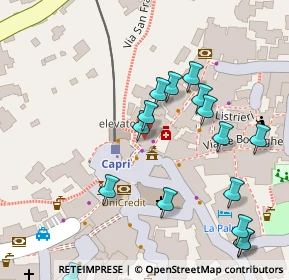 Mappa Piazza Umberto I, 80073 Capri NA, Italia (0.0945)