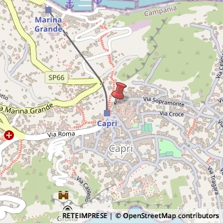 Mappa Via Longano, 27, 80073 Capri, Napoli (Campania)