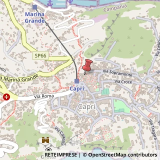 Mappa Via Longano, 14, 80076 Capri, Napoli (Campania)