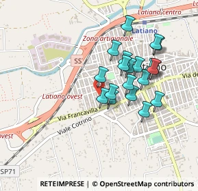 Mappa Via Baracca, 72022 Latiano BR, Italia (0.4155)