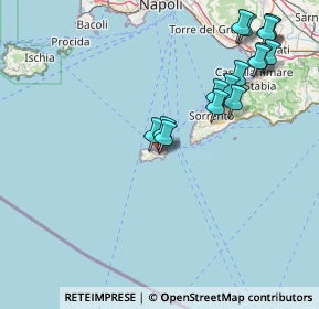 Mappa Via Parroco Roberto Canale, 80073 Capri NA, Italia (19.34)