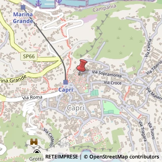 Mappa Via Listrieri, 17, 80073 Capri, Napoli (Campania)