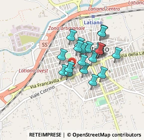 Mappa Via Giuseppe Mazzini, 72022 Latiano BR, Italia (0.3235)