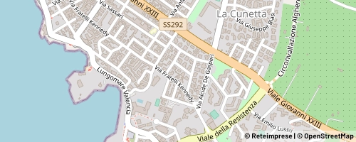 Mappa Alghero