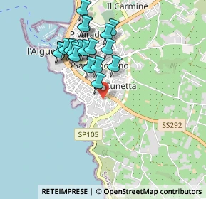 Mappa Via Antonio Dalerci, 07041 Alghero SS, Italia (0.965)