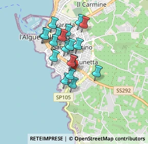 Mappa Via Antonio Dalerci, 07041 Alghero SS, Italia (0.758)