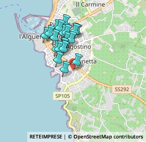 Mappa Via Antonio Dalerci, 07041 Alghero SS, Italia (0.7845)