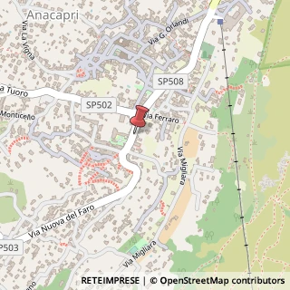 Mappa Via Caprile, 11h, 80071 Anacapri, Napoli (Campania)