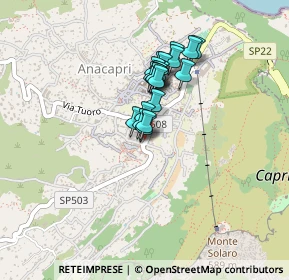 Mappa Via Caprile, 80071 Anacapri NA, Italia (0.3175)