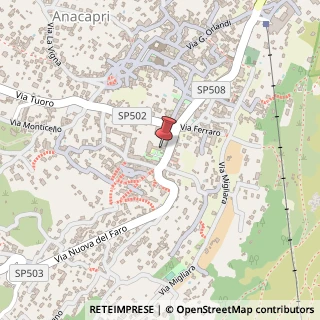 Mappa Via Caprile, 1, 80071 Anacapri, Napoli (Campania)