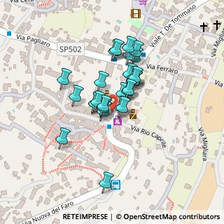 Mappa Via Caprile, 80071 Anacapri NA, Italia (0.07407)