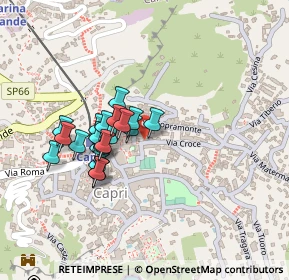 Mappa Via Stella Orta, 80073 Capri NA, Italia (0.188)