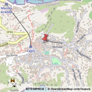 Mappa Gradoni Sopramonte, 4, 80073 Capri, Napoli (Campania)