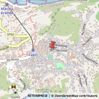 Mappa Via Fuorlovado, 18, 80073 Capri, Napoli (Campania)